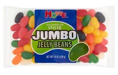 6 19oz bags howe jumbo Spiced Jelly Beans free shipping over 7lbs