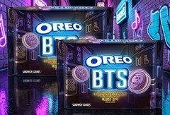 2 Pack BTS Oreo Brown Sugar Pancake Sandwich Cookies Limited Edition