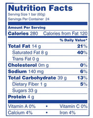 Baby Ruth Candy Bars 1.9oz 24 Count Full Size Chocolate Bars