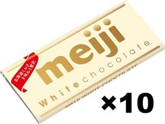 Meiji white chocolate 40g x 10 pieces /Meiji /Direct from Japan