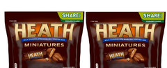 HEATH Miniatures Candy Bars Milk Chocolate English Toffee Bars{LARGE SHARE BAGS}
