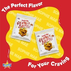 Atkinson’s Sophie Mae Peanut Brittle Bites Salty Sweet 4.0 Ounce