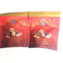NEW Dubai Style Dark Chocolate Strawberry Pistachio Truffle Bites-lot of 2