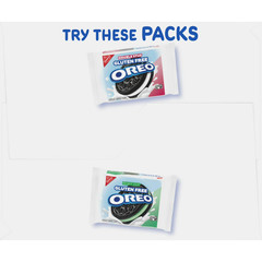 OREO Gluten Free Original Double Stuf Cookies 20 Snack Packs, 3 Pack