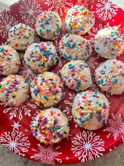 Italian Sprinkle Cookies * Italian Wedding Cookies