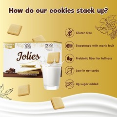 Indulge in 16 Rich Dark Chocolate Keto Cookies – Perfect Sugar-Free Snack Box