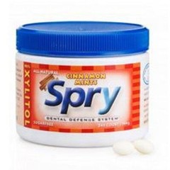 Spry Mints 100% Xylitol Cinnamon 240 Count By Xlear Inc