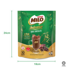 NESTLE MILO Intense Dark Chocolate 10 sticks (33gX 5 Pack)- DHL EXPRESS