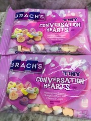 Wintergreen/Banana/Orange/Lemon-Lime/Cherry Tiny Conversion Hearts 2ea 5oz Bags