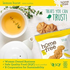 Home Free Lemon Burst Mini Cookies 1 Oz