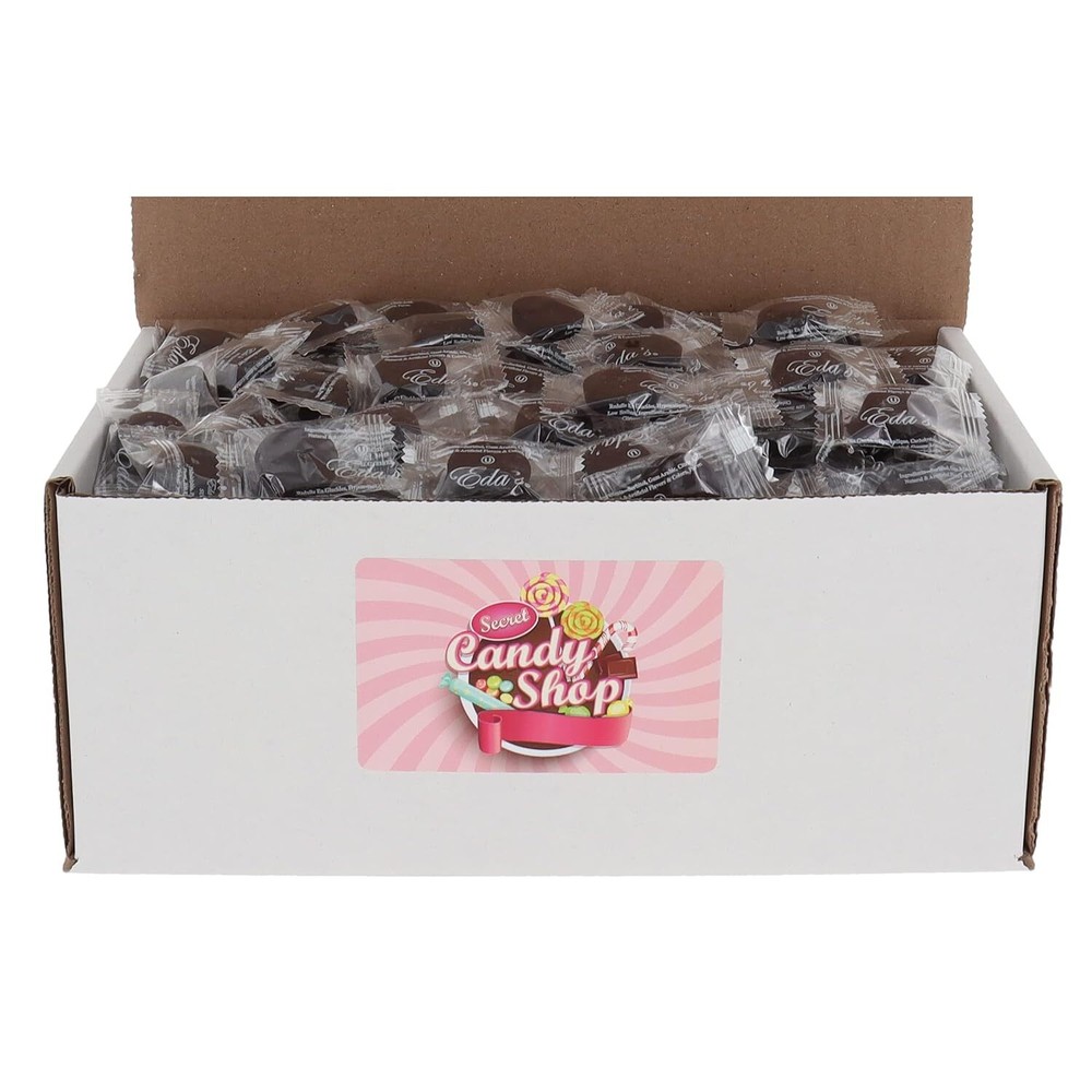 Eda’s Sugar Free Hard Candy Fat Free Zero Carbs Bulk in Box (Raspberry)