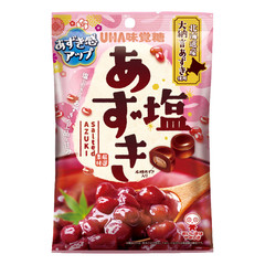 Japan Candy UHA Mikakuto Salt Azuki Candy 109g × 6 bags