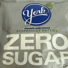 YORK Zero Sugar Chocolate Peppermint Patties, Candy Bags, 3 oz