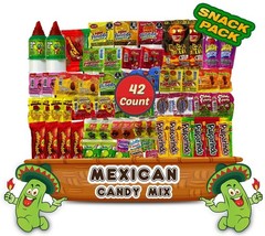 Mexican Candy Assortment Snacks Pack – Variety of Spicy, Sweet, and Sour Cand…