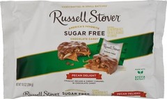 Russell Stover Sugar Free Pecan Delights with Stevia, 10 10 Ounce (Pack of 1)