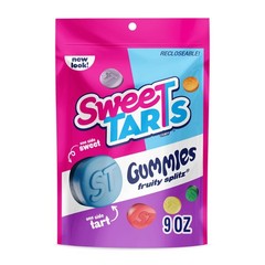 Gummies Fruity Splitz, Candy, Sweet and Tart, Resealable Bag, 9 oz