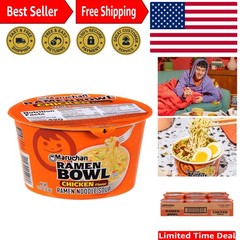 Quick & Tasty Japanese Chicken Ramen Bowls – 6 Pack for Busy Lifestyles