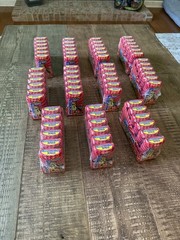 Bundle Of 11 x 6-packs Mentos SOUR “STRAWBERRY” Chewing Gum Sugar free