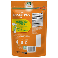 Bulk Resealable Refill Bag, Orange Flavored Mints, On-The-Go Refreshment, Includ