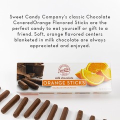 Sweet Candy Company Milk Chocolate Orange 10.5 Ounce (Pack of 1),