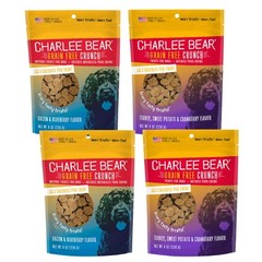 Charlee Bear Dogs Training Treat, Crunchy, Low Calorie, Grain Free Dog Treats, M