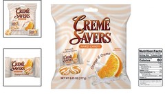6.25oz Bag of Creme Savers Orange and Creme Candy – Sweet Guilt-Free Indulgence