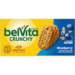 belVita Blueberry Breakfast Biscuits 4 Count Pack 8 Packs of 4 Biscuits
