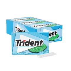 Sugar Free Mint Gum 168 Pieces Xylitol Breath Freshener for Teeth Cleaning