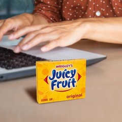 JUICY FRUIT Gum, Original Chewing Bulk Candy 15 Count (Pack of 3)