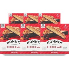 Nonni’S Biscotti Cioccolati 8 Individually Wrapped 6.88 Oz Coffee 6 Pack