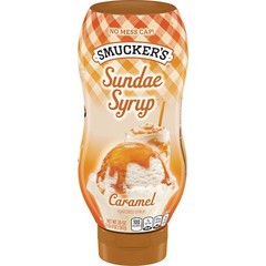 Smucker’s Caramel Syrup 20 Ounces 12 Per Case