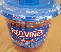 RED VINES 3.5 lb jar Twists Original Red Licorice Bulk Candy