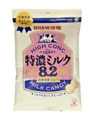 Japan Candy UHA Mikakuto Tokuno Milk 8.2 Candy 88g × 6 bags