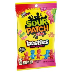 Sour Patch Kids 7.17 oz BESTIES STICK TOGETHER Sour Then Sweet Candy *BB 3/2027*