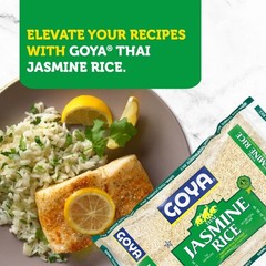 GOYA Thai Jasmine Rice, 5 lb Bag, Fat-Free, Low Sodium, Gluten Free