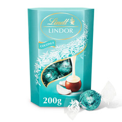 Lindt Lindor Coconut Milk Chocolate Truffles 200g Christmas Gift