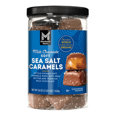 Members Mark Milk Chocolate Sea Salt Caramels 36 Oz Gourmet Candy Bulk Treats