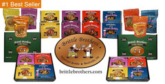 Brittle Brothers Peanut Brittle – 8 Oz Gift Box – Gourmet Candy