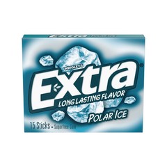 Wrigley’s Extra Polar Ice Sugar Free Gum 10 Packs 15 Sticks Each Bulk