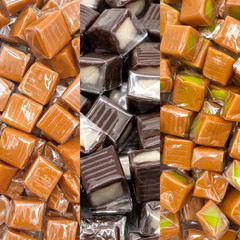 Classic, Apple Filled & Chocolate Coconut Filled Cubes Mix | 1.5 LB ~ 3 LB