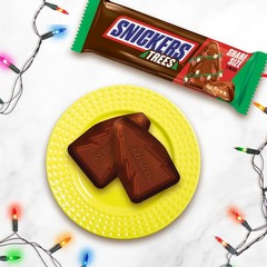 Snickers TREES Limited Edition Christmas Chocolate Candy Bar Share Size RARE