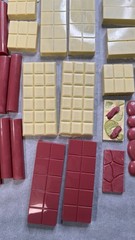White Dubai Chocolate bar with Pistachios Honey Kataifi Pahlava Handmade 120g.