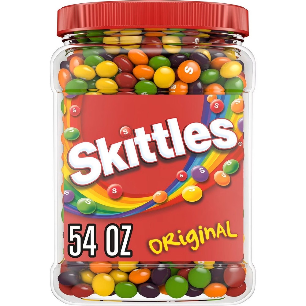 Skittles Original Chewy Candy Bulk Jar, 54 oz. Great Price Free Shipping
