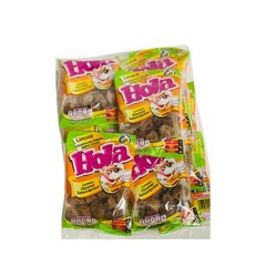 Hola Saladitos Mexican Candy Salted Apricot Lemon Flavored 1.2oz Each 12 Pieces