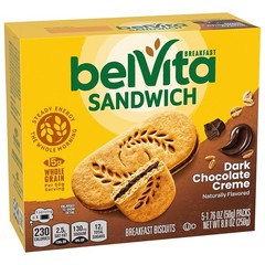 30 Individual Packs of Kosher Dark Chocolate Cookies – Perfect Breakfast Snack