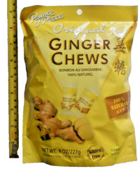 Prince of Peace Original Flavor Ginger Chews (100% Natural) 8 OZ (227 g)