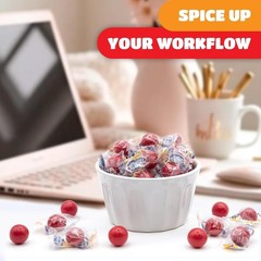 Spicy Cinnamon Jawbreakers – 2 Pound Bulk Pack 160 Count – Cinnamon Hard Cand…