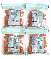 4 X Trader Joe’s Extra Choice California Apricots Dried & Pitted No Sugar Added
