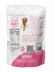 3 Just The Fun Part Strawberry White Chocolate Filled Mini Waffle Cones 4.23oz