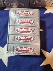 Teaberry Flavored Gum, 20 Packs of 5 Pieces Each (100) Pieces Of Gum 91060